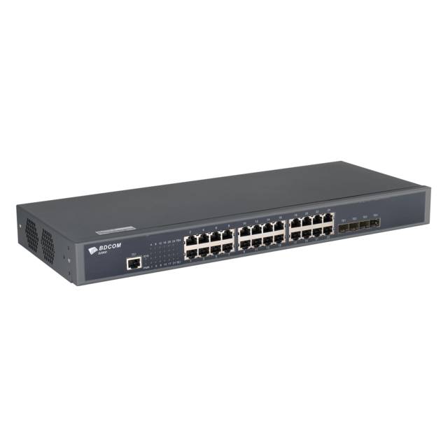 BDCOM S2900 L3-Lite S2900-24T4X Layer 3 Switch | S2900-24T4X-2AC
