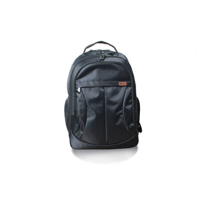 iMicro Carrying Case (Backpack) for 15.6" Notebook - Black | BP-LP15V1B