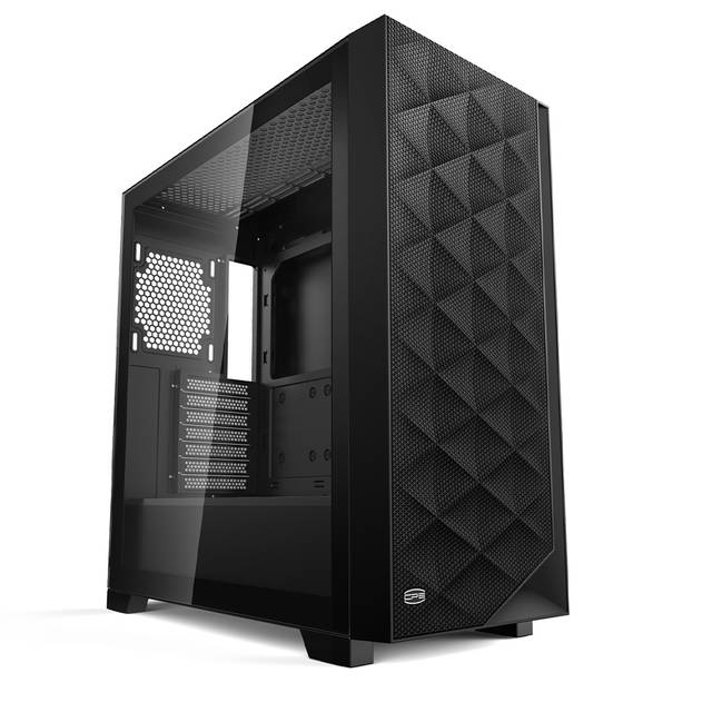 PCCOOLER C3 D510 Airflow ATX PC Case | C3-D510BKP3-GL