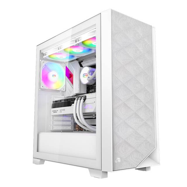 PCCOOLER Gaming Computer Case | C3-D510WHP3-GL