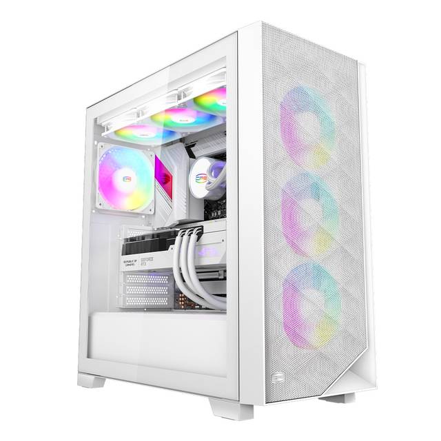 PCCOOLER Gaming Computer Case | C3-D510WHP3-GL