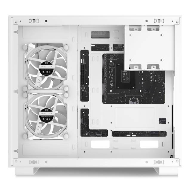 PCCOOLER CPS - C3 T500 ARGB White - Mid Tower - Gaming Desktop Case with 6 ARGB Fans - ATX/M-ATX/ITX - 270 Column Free Panoramic View - 360MM Radiator & 400MM GPU Support-C3T500 ARGB WH | C3T500 ARGB WH