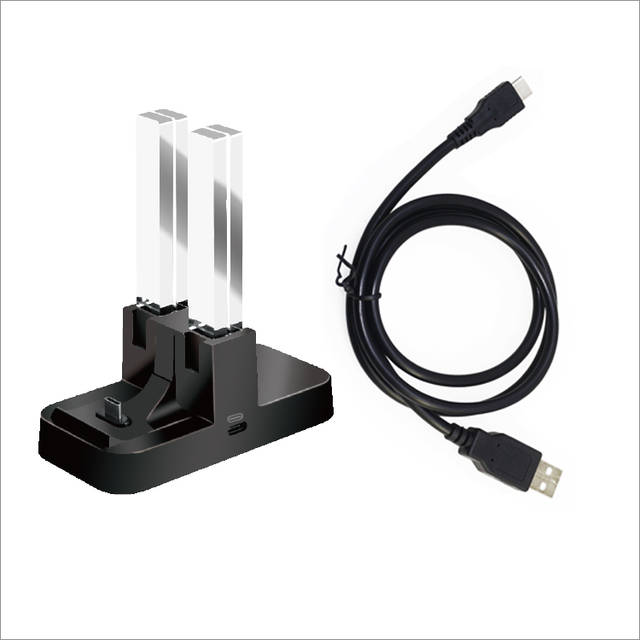 DOBE TNS-879 5 in 1 Charging Dock Compatible with Nintendo Switch for Joy Con & OLED Model Controller with Lamppost LED Indication, Charger Stand Station with Charging Cable | TNS-879