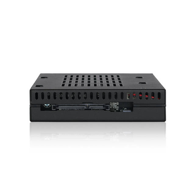Icy Dock FlexiDOCK MB521SP-B Drive Bay Adapter for 3.5" - Serial ATA/600 Host Interface Internal - Black | MB521SP-B