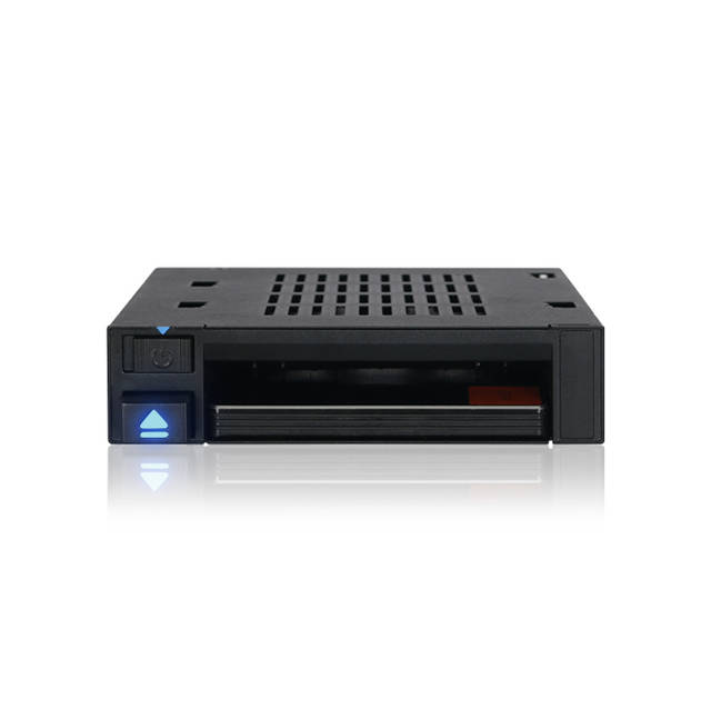 Icy Dock FlexiDOCK MB521SP-B Drive Bay Adapter for 3.5" - Serial ATA/600 Host Interface Internal - Black | MB521SP-B