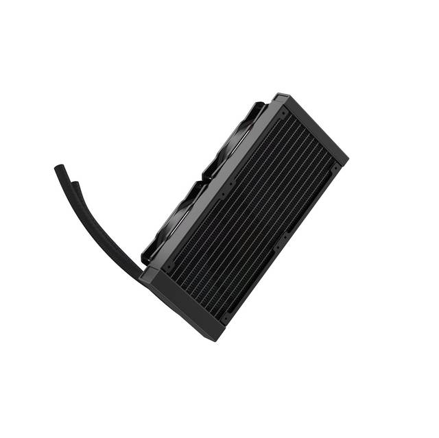 Redragon CCW-3012 Liquid 240-Water Cooling PC, CPU Water Cooler, Intel & AMD Compatible, efficient PWM-Controlled Pump, Fan: 200-1800 RPM, LGA1851 and LGA1700 Contact Frame - Black | CCW-3012