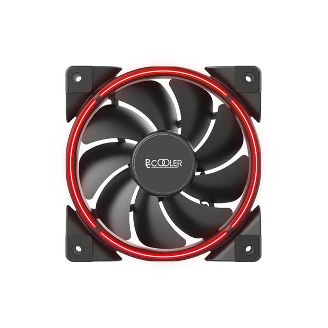 PCCOOLER CORONA Cooling Fan | CORONA RED