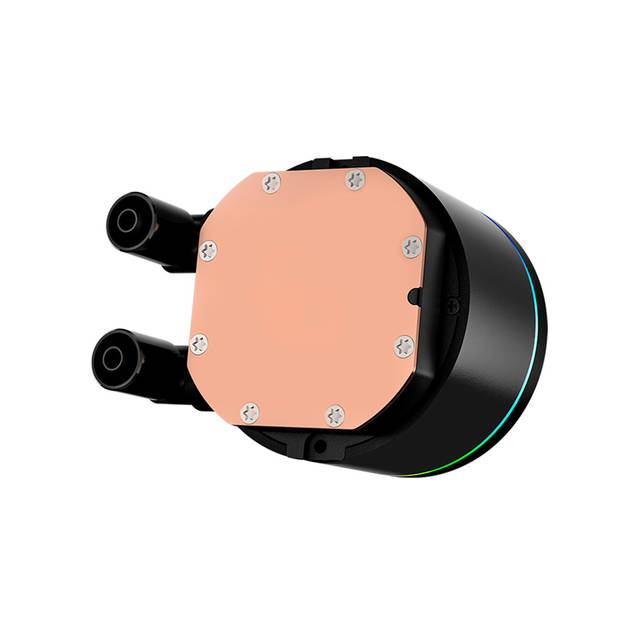 PCCOOLER DA360 PRO ARGB CPU Liquid Cooler, 360mm AIO Water Cooling with 120mm Silent ARGB Fans, Infinite Halo Lighting, for Intel LGA 115X/1200/1700/20XX & AMD AM4/AM5, High-Performance Black Cooler | DA360 PRO ARGB BK