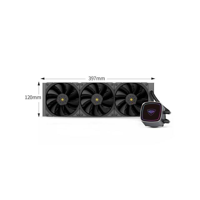PCCOOLER Cooling Fan/Radiator/Pump | DE360-BKAWXX-GL