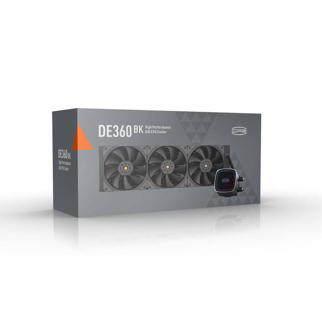 PCCOOLER Cooling Fan/Radiator/Pump | DE360-BKAWXX-GL