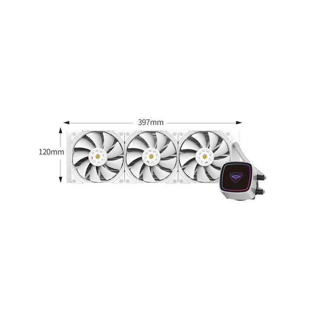 PCCOOLER Cooling Fan/Water Block/Pump | DE360-WHAWXX-GL