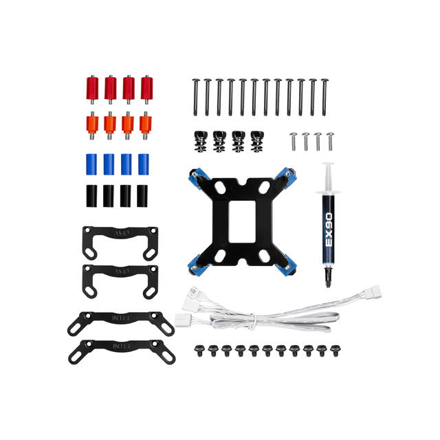 PCCOOLER Cooling Fan/Water Block/Pump | DE360-WHAWXX-GL