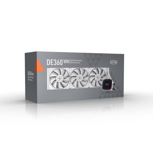 PCCOOLER Cooling Fan/Water Block/Pump | DE360-WHAWXX-GL