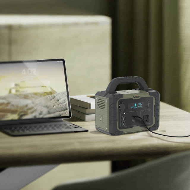 OMNIBAR 300W Portable Power Station | PYS-PEI-U00300 OLIVE GREEN