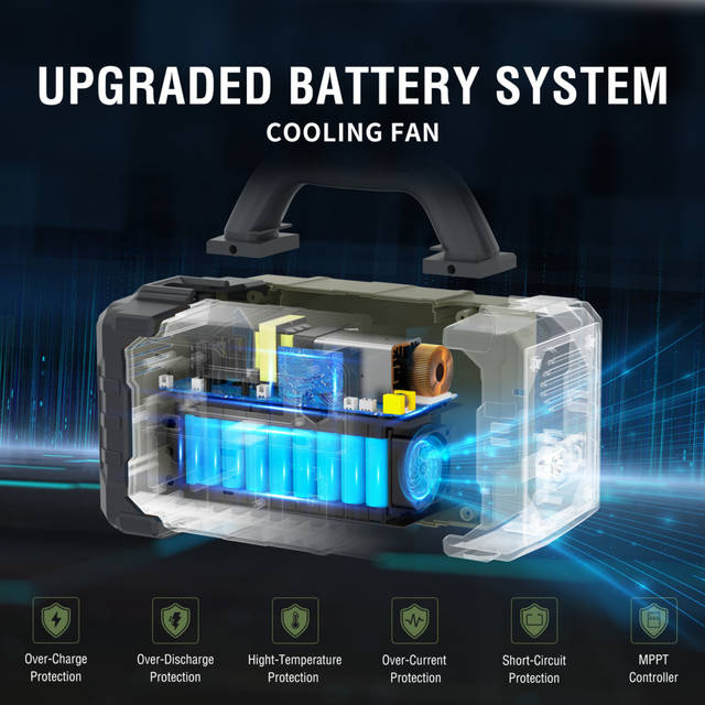 OMNIBAR 300W Portable Power Station | PYS-PEI-U00300 OLIVE GREEN