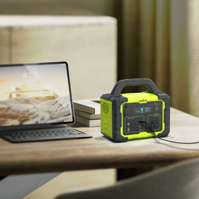 OMNIBAR 300W Portable Power Station | PYS-PEI-U00300 YELLOW GREEN