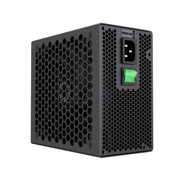 GAMEMAX GM Series GM-500 Modular Power Supply, Semi-Modular, 80 Plus Bronze, Black | GM-500 MODULAR