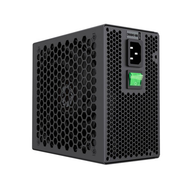 GAMEMAX GM Series GM-600 Modular Power Supply, Semi-Modular, 80 Plus Bronze, Black | GM-600 MODULAR