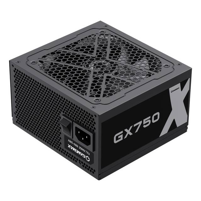 GameMax GX-750 Modular, 80+ Gold ATX Power supply: High Efficiency: Over 92% efficiency with Gold certification | GX-750 MODULAR