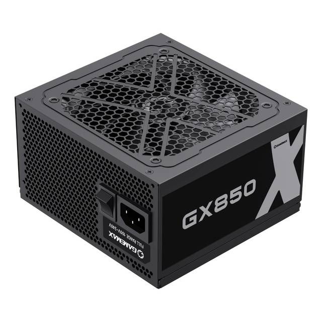 GameMax GX-850 Modular, 80+ Gold ATX Power supply, One of the innovative Gold design basis on Platinum Level, LLC and DC-DC circuit | GX-850 MODULAR