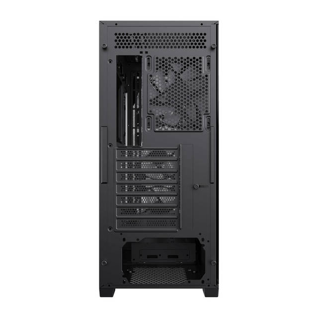 GameMax SIEGE BK E-ATX Full Tower Gaming Case Features Motherboard Back End Cooling 5 ARGB Fans | SIEGE BK