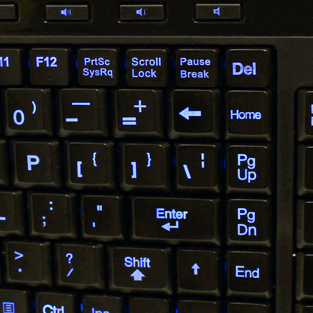 Adesso 3-Color Illuminated Compact Multimedia Keyboard | AKB-120EB