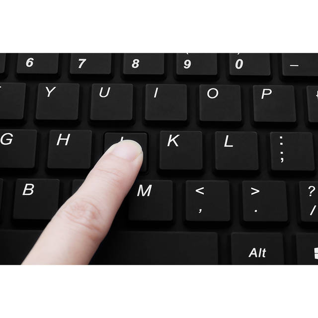 Adesso Antimicrobial Waterproof Desktop Keyboard | AKB-235UB