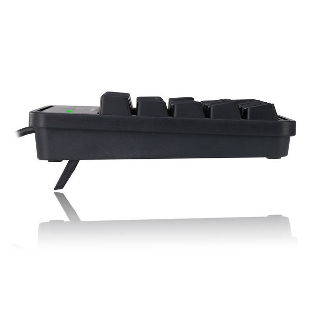 Adesso 19-Key Mechanical Keypad with 3-Port USB Hub | AKB-600HB