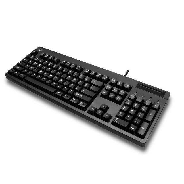Adesso EasyTouch 630SB-TAA - Smart Card Reader Keyboard (TAA Compliant) | AKB-630SB-TAA