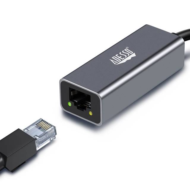 Adesso USB-C to Ethernet Network Adapter (TAA Compliant) | AUH-5000