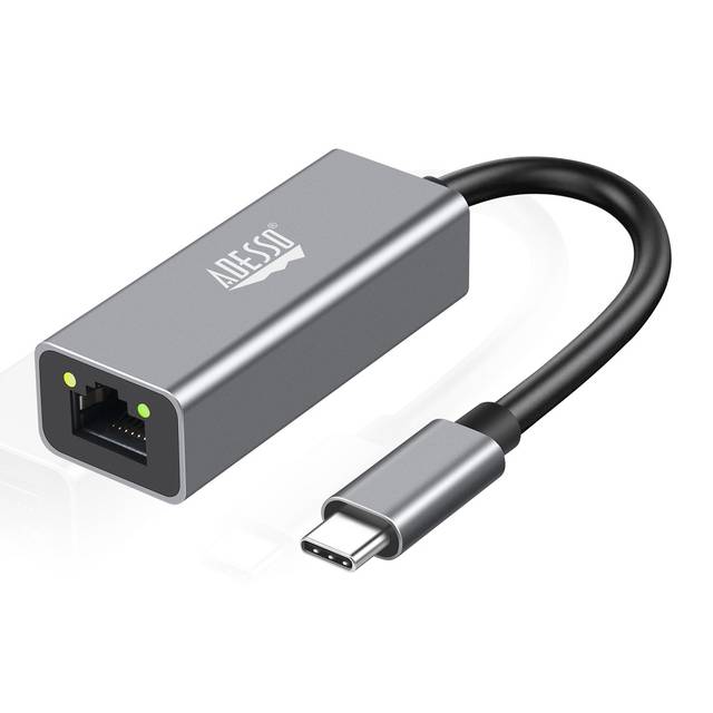 Adesso AUH-5000 USB-C to Ethernet Network Adapter (TAA Compliant) | AUH-5000