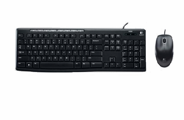 Logitech Media Combo MK200 Keyboard & Mouse - Retail | 920-002714