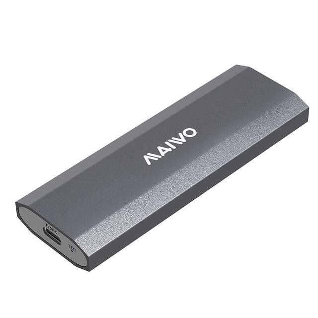 MAIWO K1690P Aluminum USB3.2 Type-C Tool free Enclosure for M.2 PCIe NVMe SSD | K1690P
