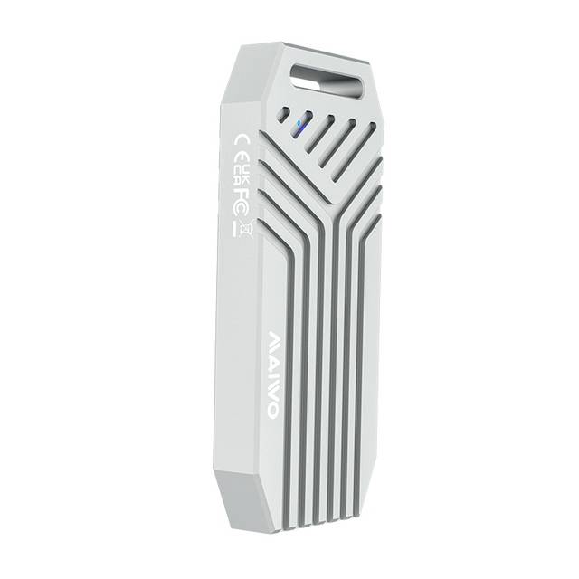 MAIWO K1695 SLIVER Tool Free USB4.0 40Gbps to NVMe SSD Enclosure | K1695 SLIVER