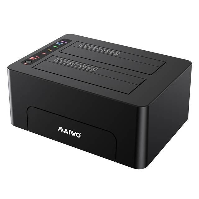 MAIWO K3082 2 Bays Docking Station for 2.5 inch/3.5 inch SATA HDD/SSD | K3082