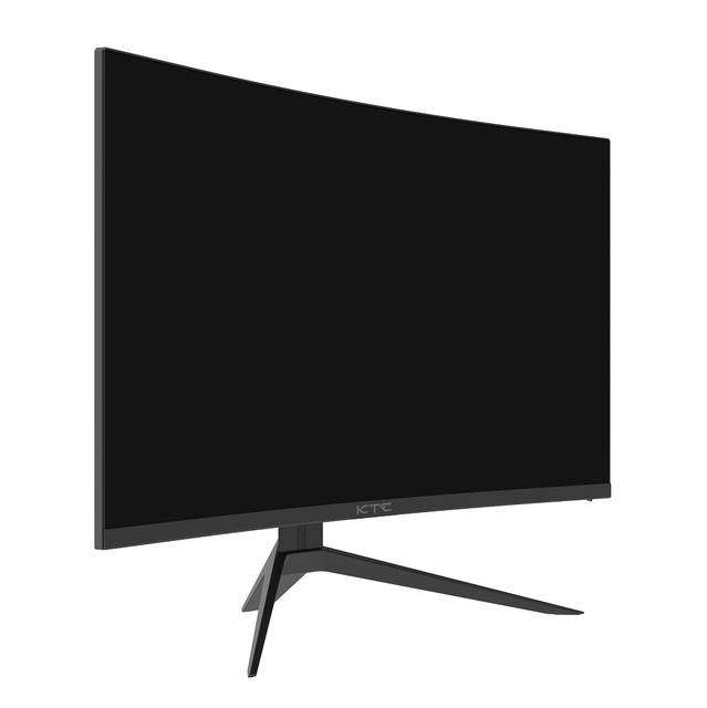 KTC H27S17 27" Class WQHD Curved Screen Gaming LED Monitor - 16:9 - Black, Platinum Silver | H27S17