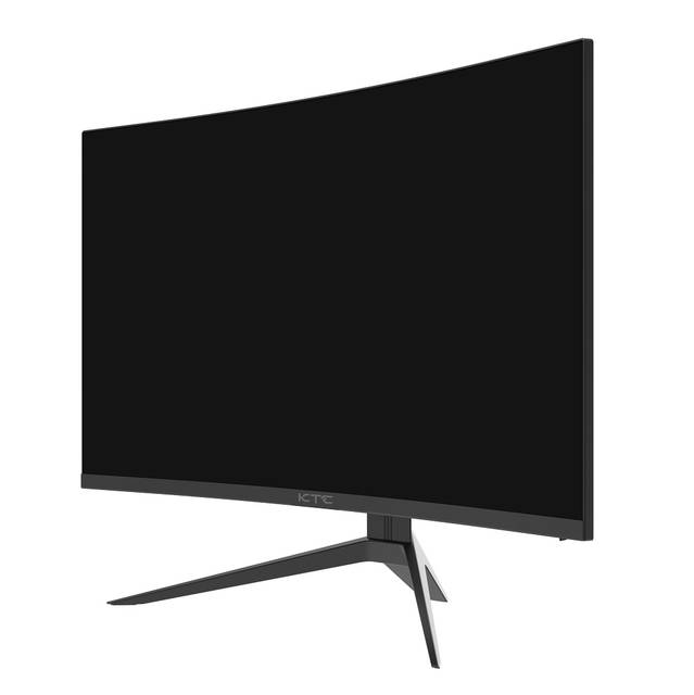 KTC H27S17 27" Class WQHD Curved Screen Gaming LED Monitor - 16:9 - Black, Platinum Silver | H27S17