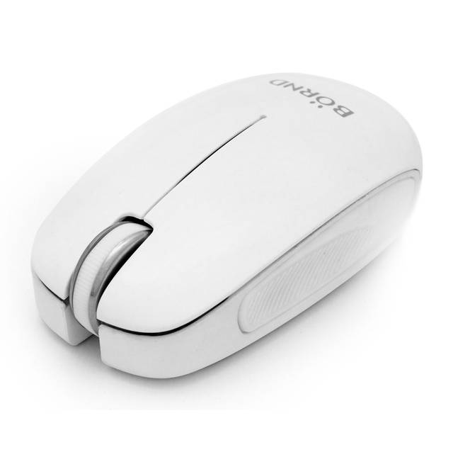 BORND Rechargeable Light Shining Bluetooth Mouse | C100 WHITE