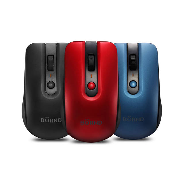 BORND 2.4G Wireless Mouse | C190 BLACK