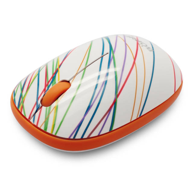 BORND Super Energy-Saving Wireless Mouse | E220 SLIM-RAINBOW