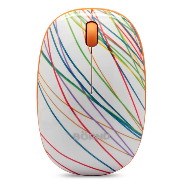 BORND Super Energy-Saving Wireless Mouse | E220 SLIM-RAINBOW
