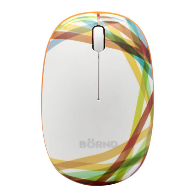 BORND Super Energy-Saving Wireless Mouse | E220 WIDE-RAINBOW