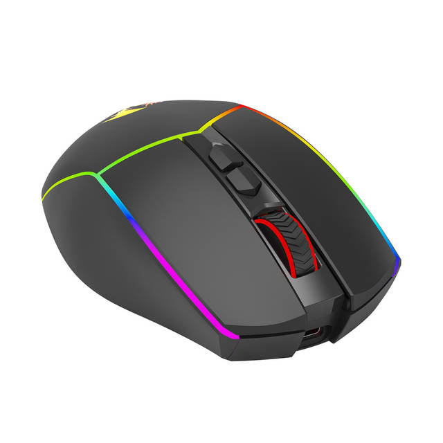 Redragon AXE PRO M814 RGB 3 Modes Connections Gaming Mouse | M814