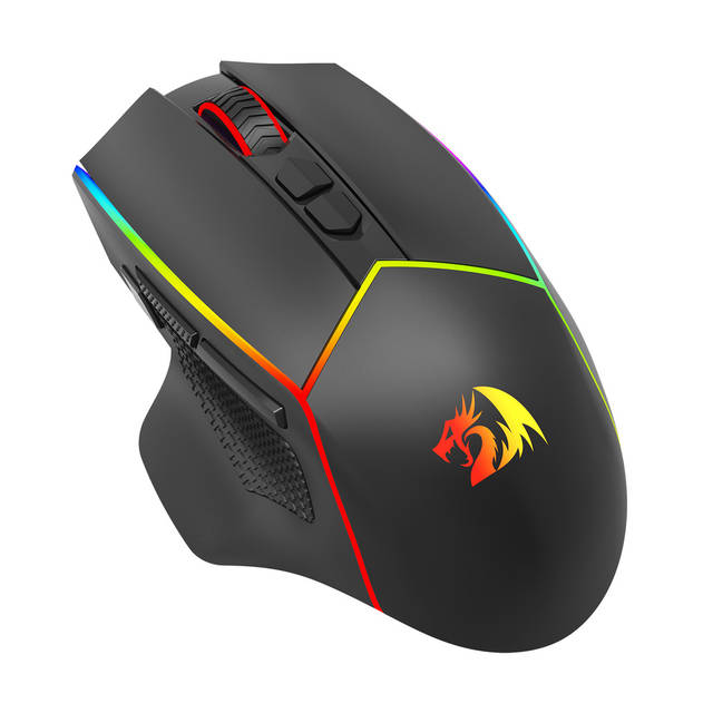 Redragon AXE PRO M814 RGB 3 Modes Connections Gaming Mouse | M814
