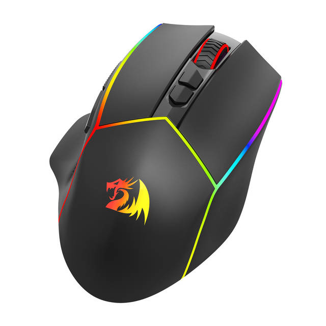 Redragon AXE PRO M814 RGB 3 Modes Connections Gaming Mouse | M814