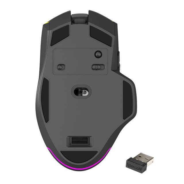 Redragon AXE PRO M814 RGB 3 Modes Connections Gaming Mouse | M814