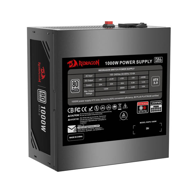 Redragon 1000W Power Supply | GC-PS017