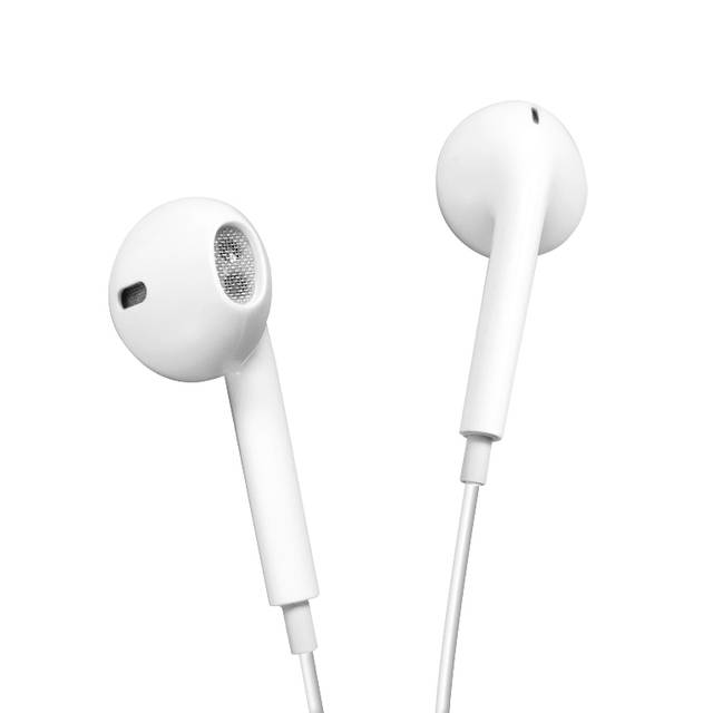iMicro SP-IMT11 - Earphones with mic - ear-bud - wired - 3.5 mm jack - white | T11
