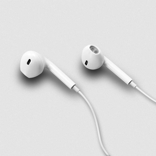iMicro SP-IMT11 - Earphones with mic - ear-bud - wired - 3.5 mm jack - white | T11