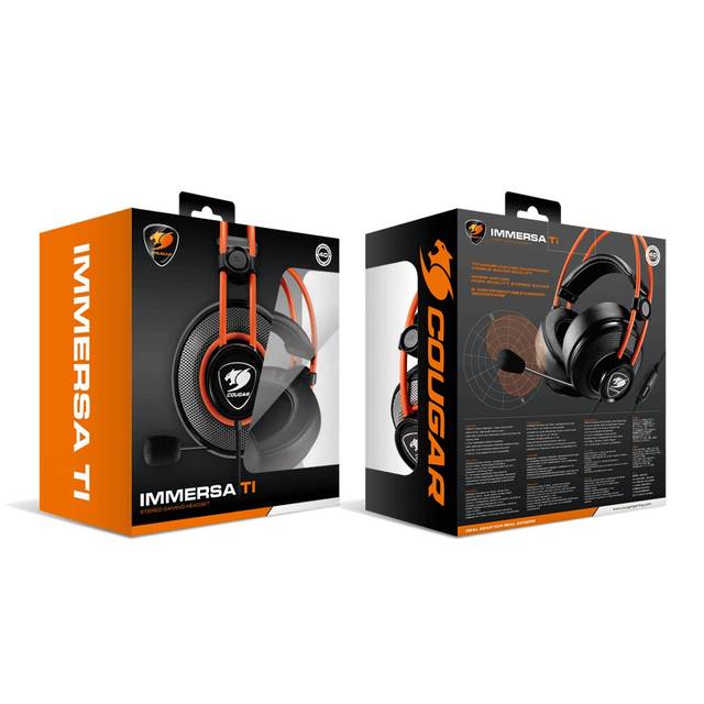 COUGAR Immersa Ti Stereo Gaming Headset | 3H300P40T.0001